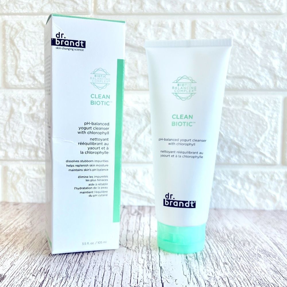 Dr. Brandt prebiotic Clean biotic yogurt cleanser. BNIB AND SEALED